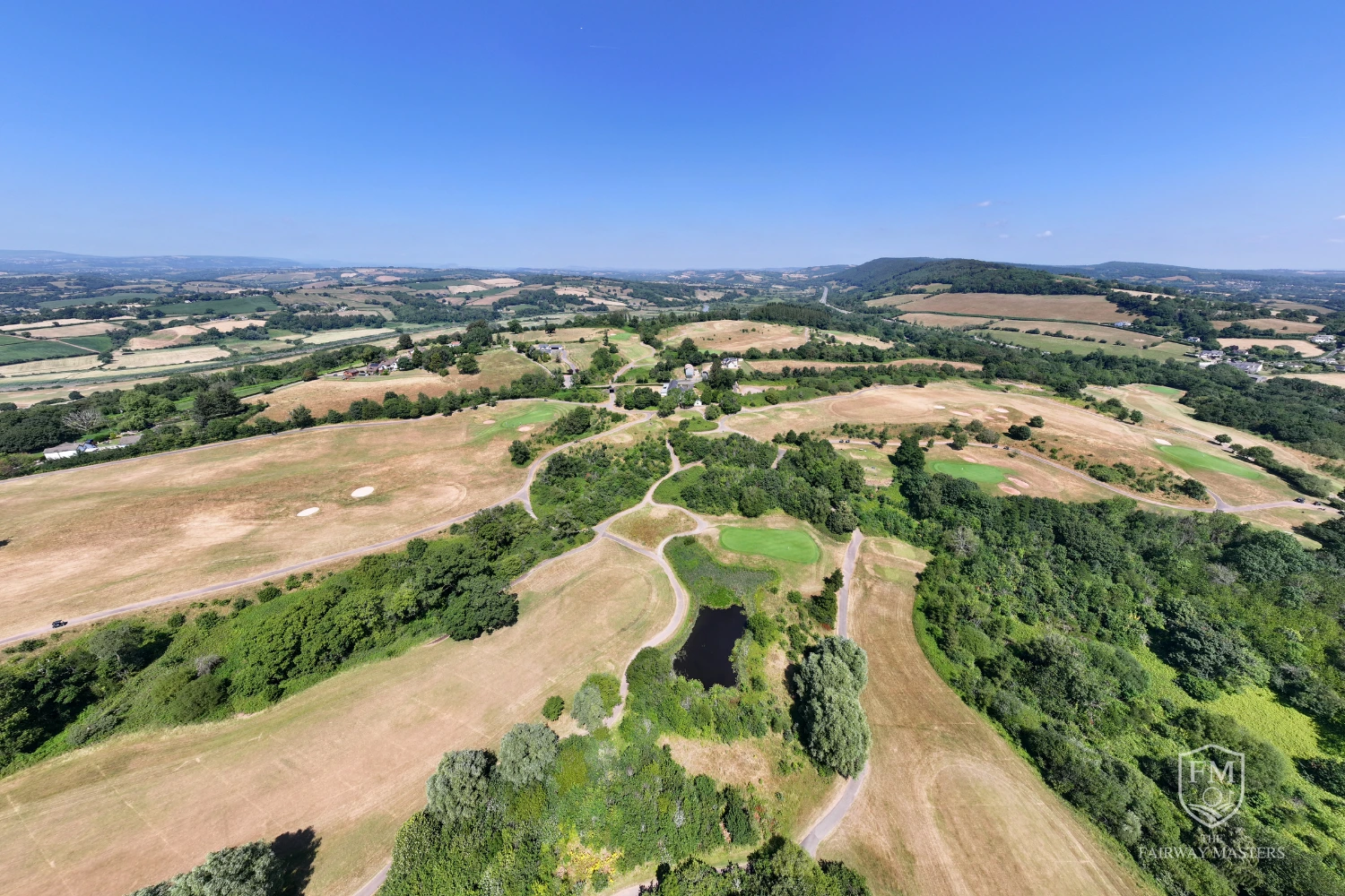 The Montgomerie Course at Celtic Manor, host venue of the 2026 Fairway Masters Invitational
