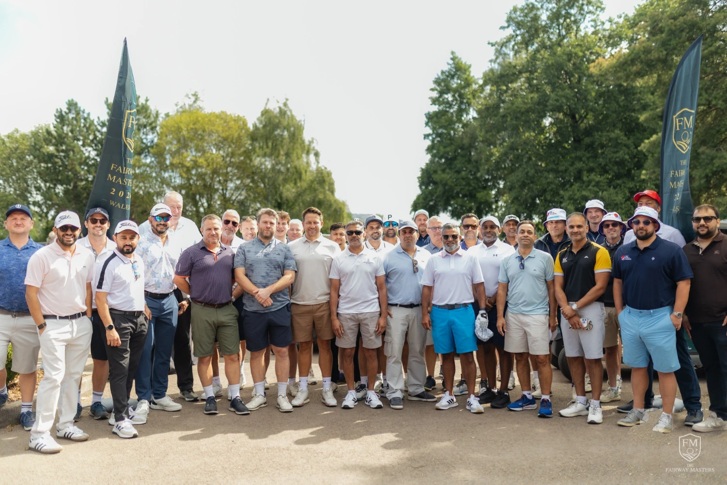 Amateur golfer competing at the Fairway Masters Invitational